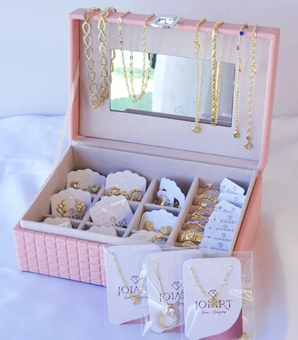 Kit Revenda Rosa com 46 Peças - Imagem 11