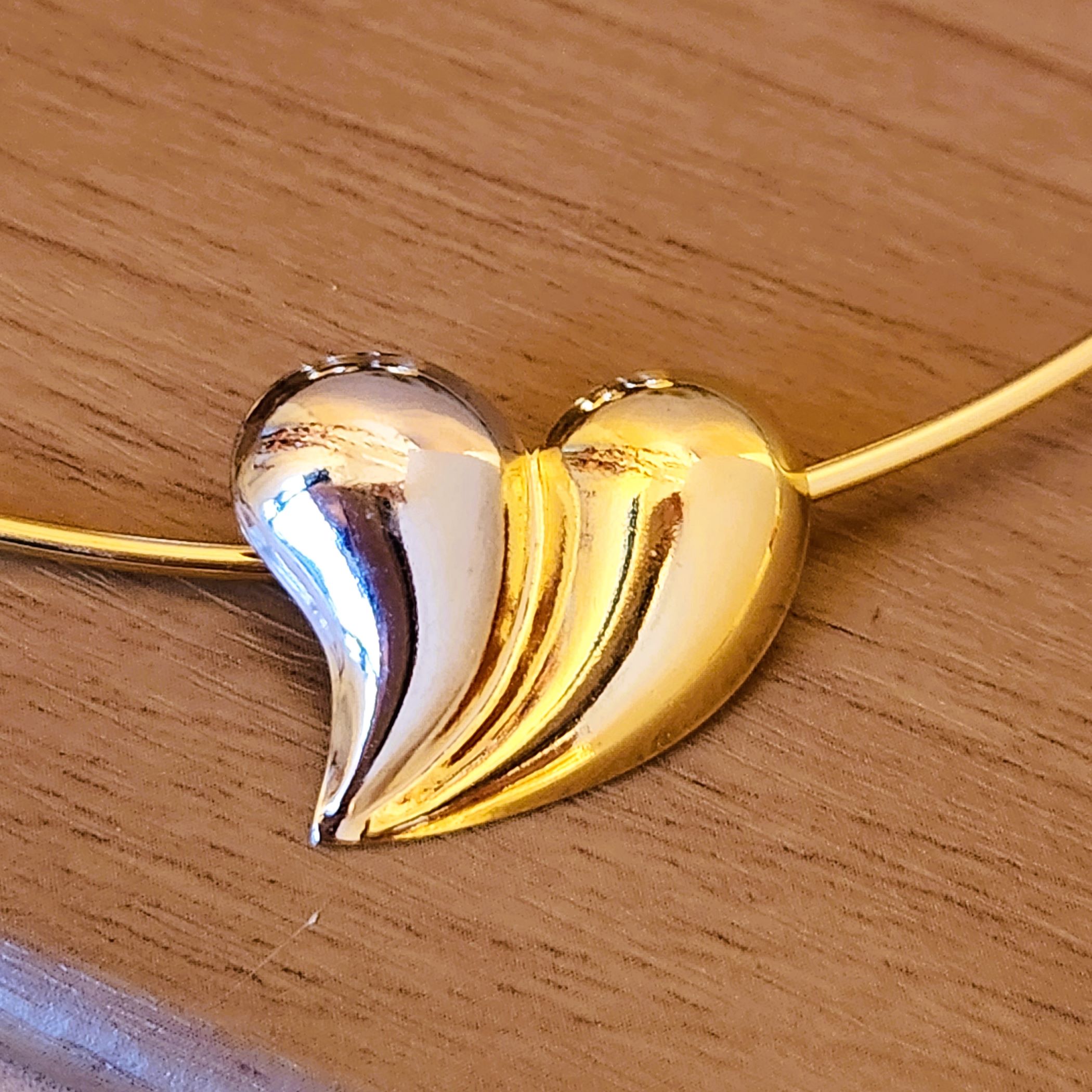 Conjunto Cheio de Estilo, Duas Cores - Banho de ouro e Ródio - Imagem 2