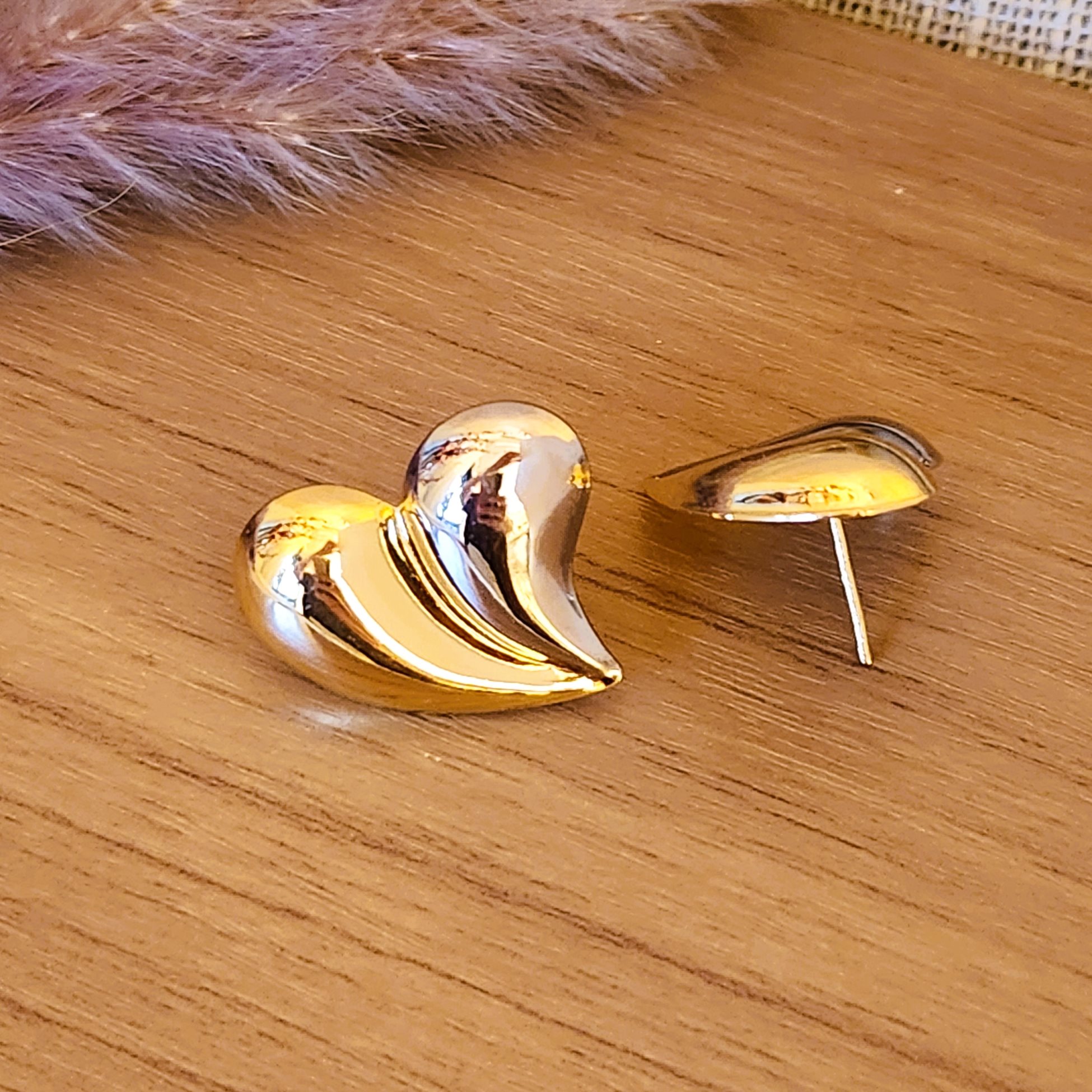 Conjunto Cheio de Estilo, Duas Cores - Banho de ouro e Ródio - Imagem 3