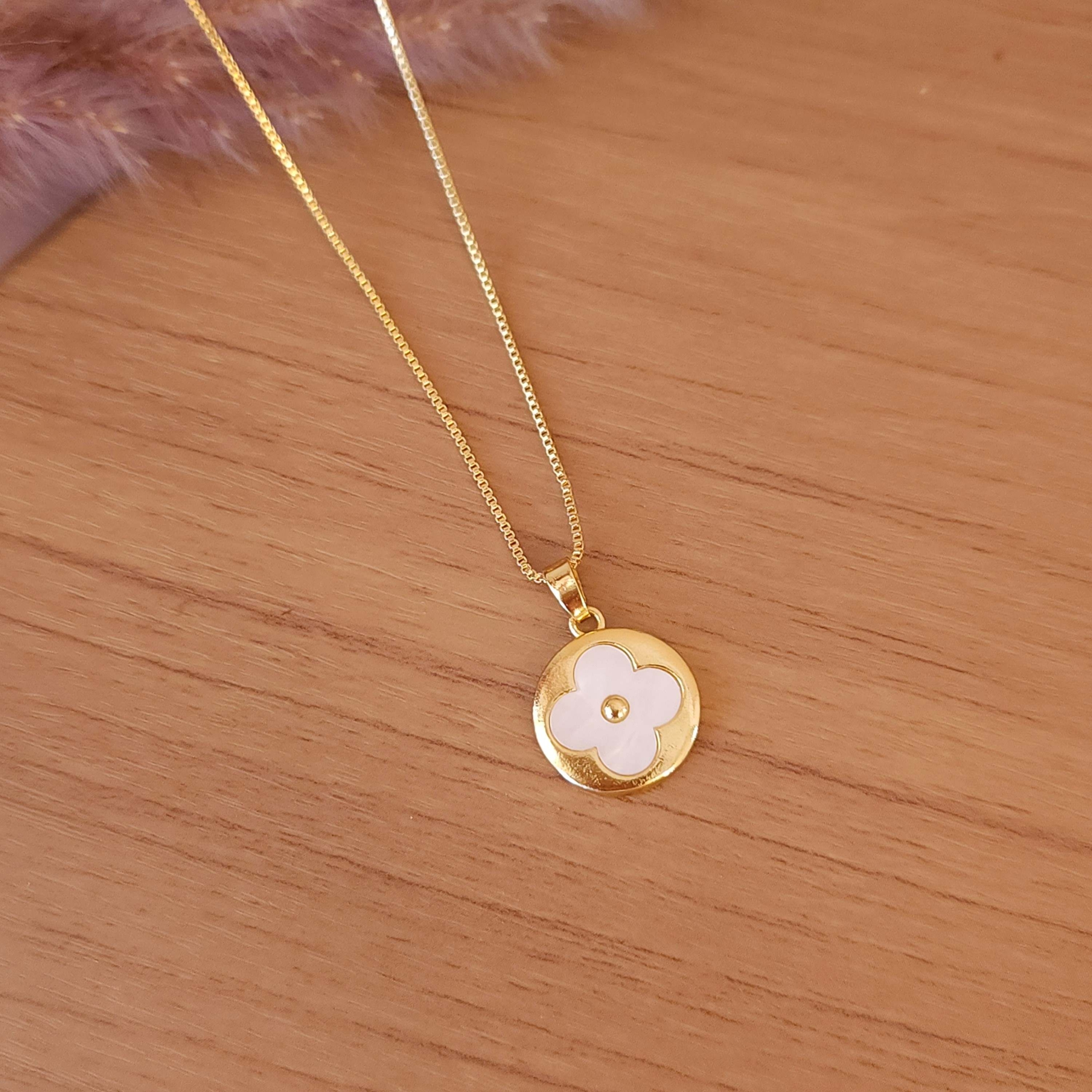 Conjunto Inspiração Trevos com Madrepérolas - Banhado a Ouro 18k - Imagem 2